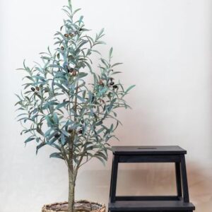 Kunst Olijfboom - Olea europaea - Olijfboom - 115 cm
