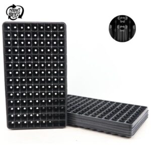 Plants by Frank | set van 5 WeCycle Kweektrays 54x31cm | Gerecycled tray | 5 x 108 Plantgaten | Kweekbak, Plantenbak, Kweekbak | Kweekset voor in kas | zaai en stek tray