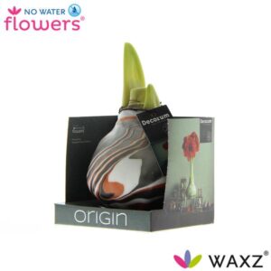 No Water Flowers Waxz® Artooz Earth Copper Boxz - ↕15cm