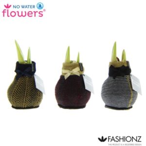 No Water Flowers Fashionz Elegant - 3 stuks - Ø7 cm - ↕15 cm
