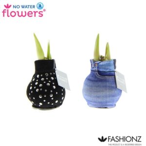 No Water Flowers Fashionz Streetlife - 2 stuks - Ø7 cm - ↕15 cm