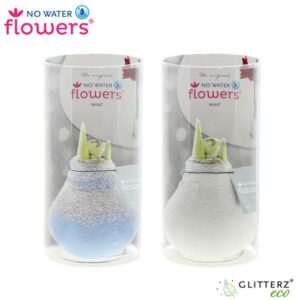 No Water Flowers Frozen Mix in Koker - 2 stuks - Ø7 cm - ↕15 cm