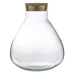 Terrarium fles met kurk - Sammie - Ø 22,5 cm ↑ 27 cm