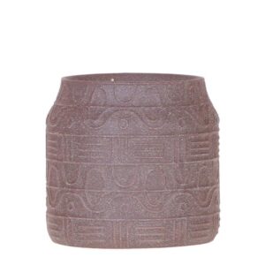 Kolibri Home | Hieroglyph sierpot - Brown - Ø9cm