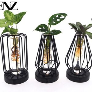 Mix in Turijn Glas + Led - 3 stuks - Ø7cm - ↕20cm