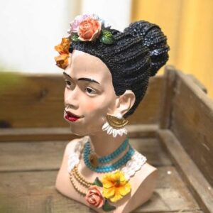 Flower Lady Vase - 30 cm - Waterproof Decorative Vase