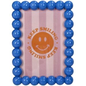 Fotolijst Smiley Polyresin Blauw 10x15cm