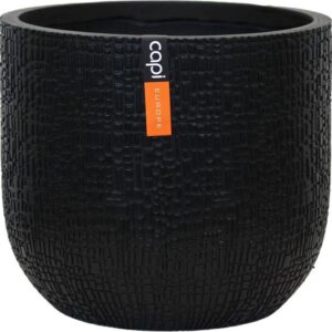 Capi Nature Skin Pot Bol Antraciet - D14cm - 13cm