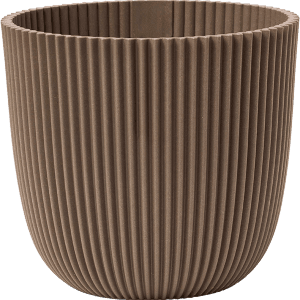 Capi Pot Nature Groove Made With Warm Taupe - D22cm