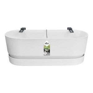 Elho Pot Greenville Easy Balcony D25cm - Wit