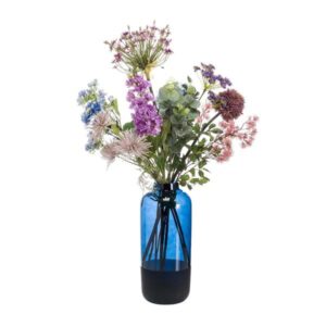 Kunstbloemen boeket - Purple Bloom Deluxe - Real Touch - 10 stelen - ↑ 90 cm