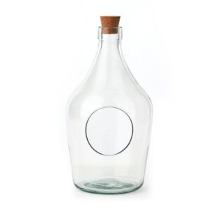 Open terrarium fles 3 liter - Open Bottle garden - Glas met kurk