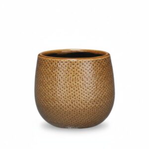 Pot Gabriel rond oker D14
