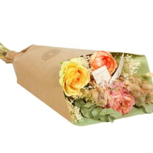 Droogbloemen & Zijde - Dried & Silk - Pastel Dream - ↕55cm