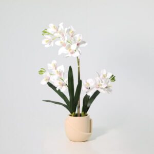 ARTIFICIAL Phalaenopsis orchid including pot - 71cm