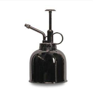 Plant mister - Plantenvernevelaar - RVS plantenspuit - Donker zilver - ↑ 15,5 cm